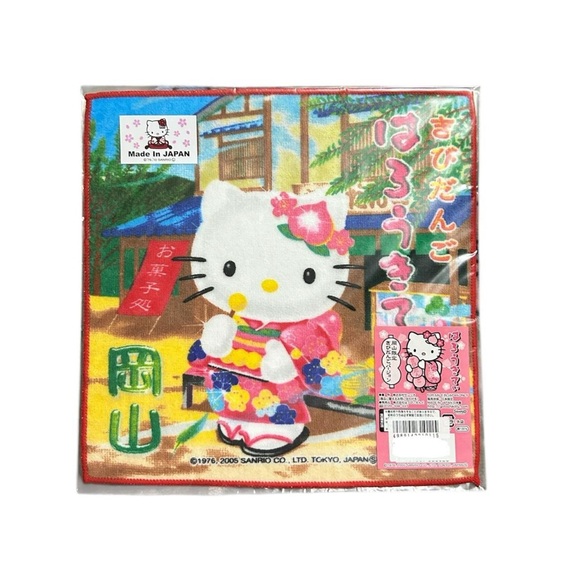 Hello Kitty Handkerchief • Hello Kitty Hand Towel - Picture 1 of 1